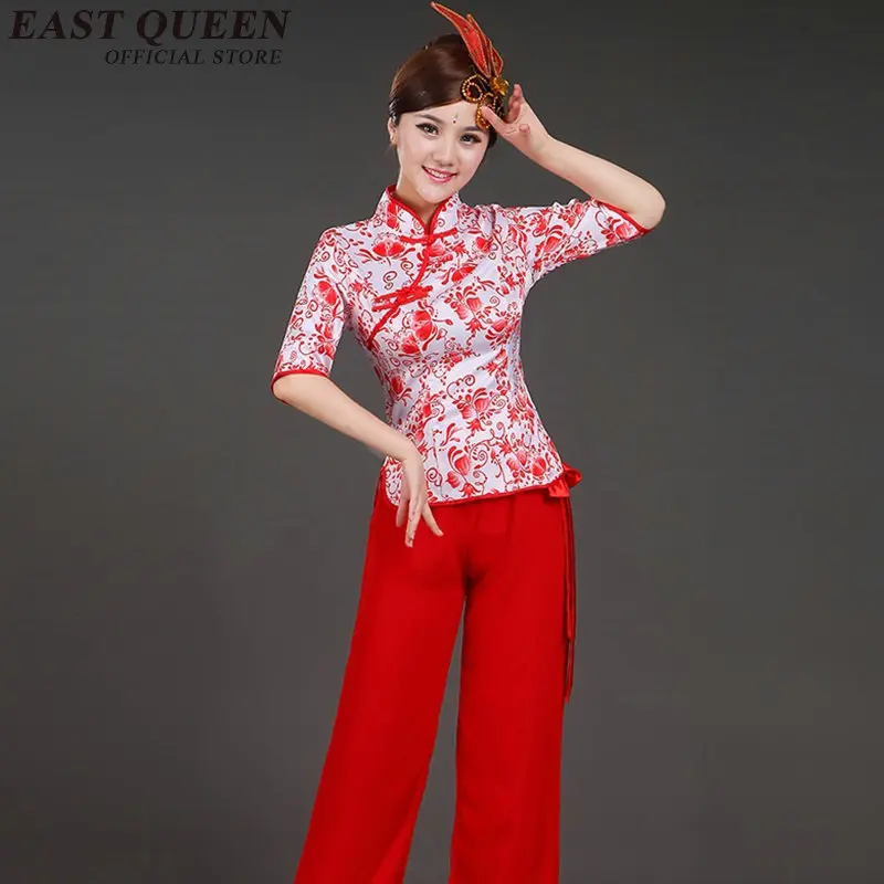 Традиционные китайские танцевальные костюмы в китайском народном танце женские