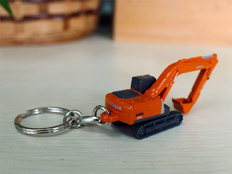UH 1:128 HITACHI ZAXIS 200 CD001 эксклюзивная игрушечная машинка из сплава для детей, детская Игрушечная модель, оригинальная посылка