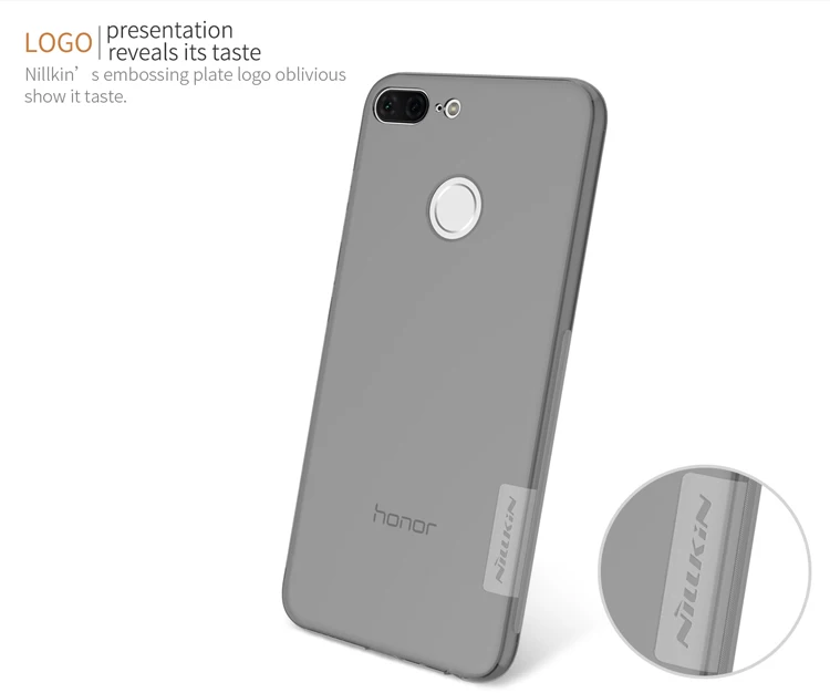 Huawei Honor 9 Lite case Cover NILLKIN Nature TPU clear Transparent soft back cover with retailed package |