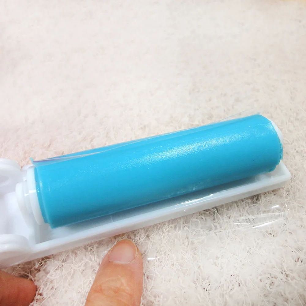 Ролик щетка для чистки шерсти домашних животных пластиковая удаления пыли