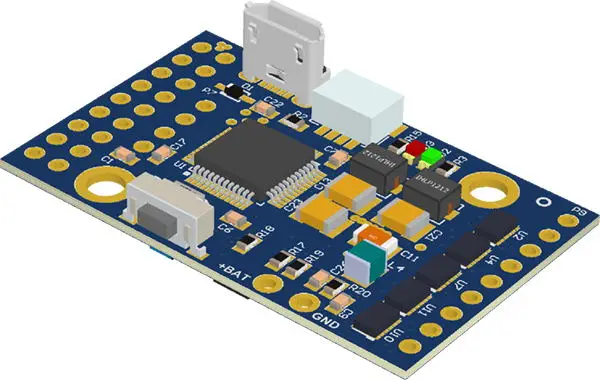 Панель управления с шарнирным замком для BaseCam SimpleBGC 32-бит крошечные I2C 2-IMU комплект пересмотра B комбинированный комплект системы кодирования Alexmos 3-осевой и портативный монопод с шарнирным замком контроллер Малый кодер гондолы Контроллер печатной платы