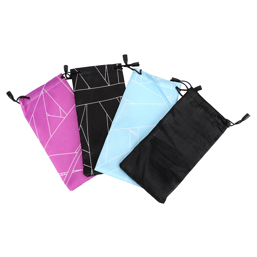 Футляр для очков автомобильный Мягкая тканевая Сумочка хранения солнцезащитных