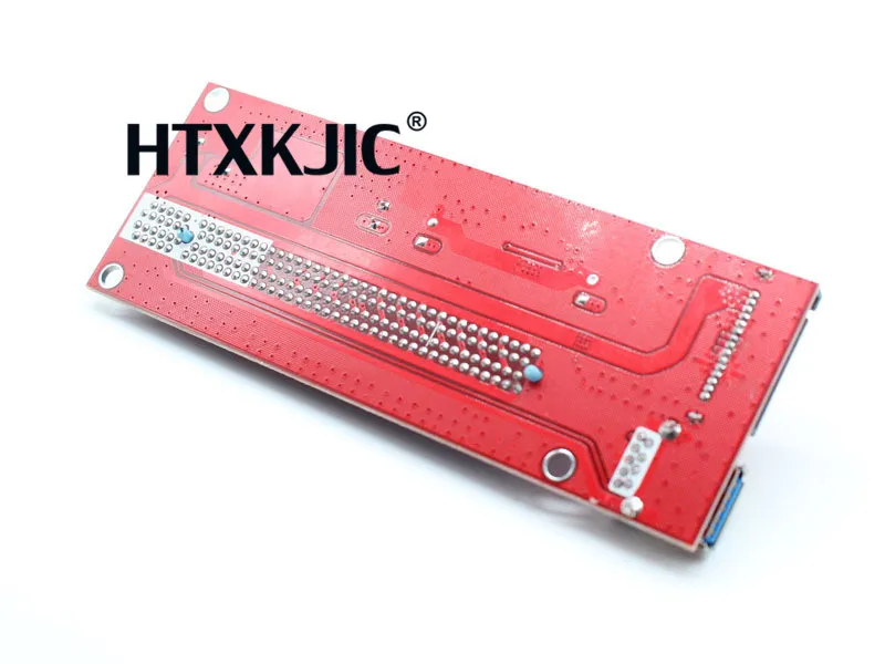 10 .  - VER007S PCI Express 1x  16x PCI-E  USB3.0  15pin SATA Power   Bitcion