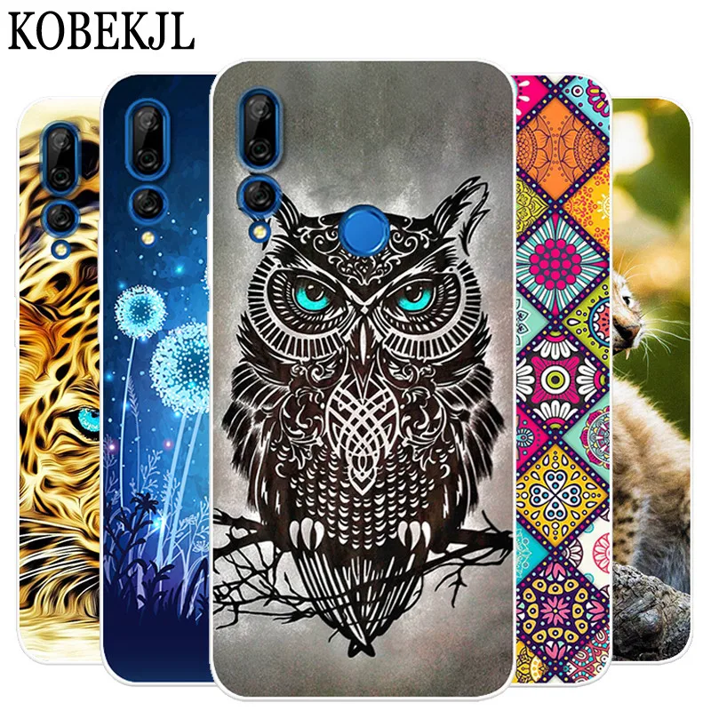 Чехол для Huawei Y9 Prime 2019 мягкий ТПУ Роскошный силиконовый мультяшный чехол телефона