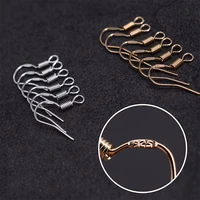 100pcslot carven 925 silver copper ear wires wholesale earrings hook for diy jewelry earrings making supplies accessories