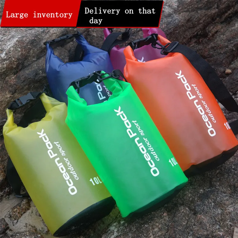 Спортивная сумка для серфинга 2LPVC прозрачная водонепроницаемая сумка-ведро