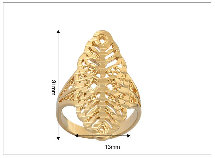 Тигр Тотем мужские кольца медные симпатичные позолоченные украшения листьев