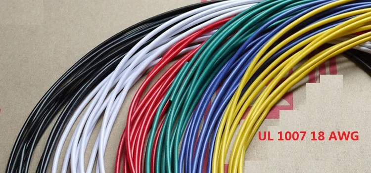 Кабель UL1007 18 AWG гибкий многожильный 5 м | Обустройство дома