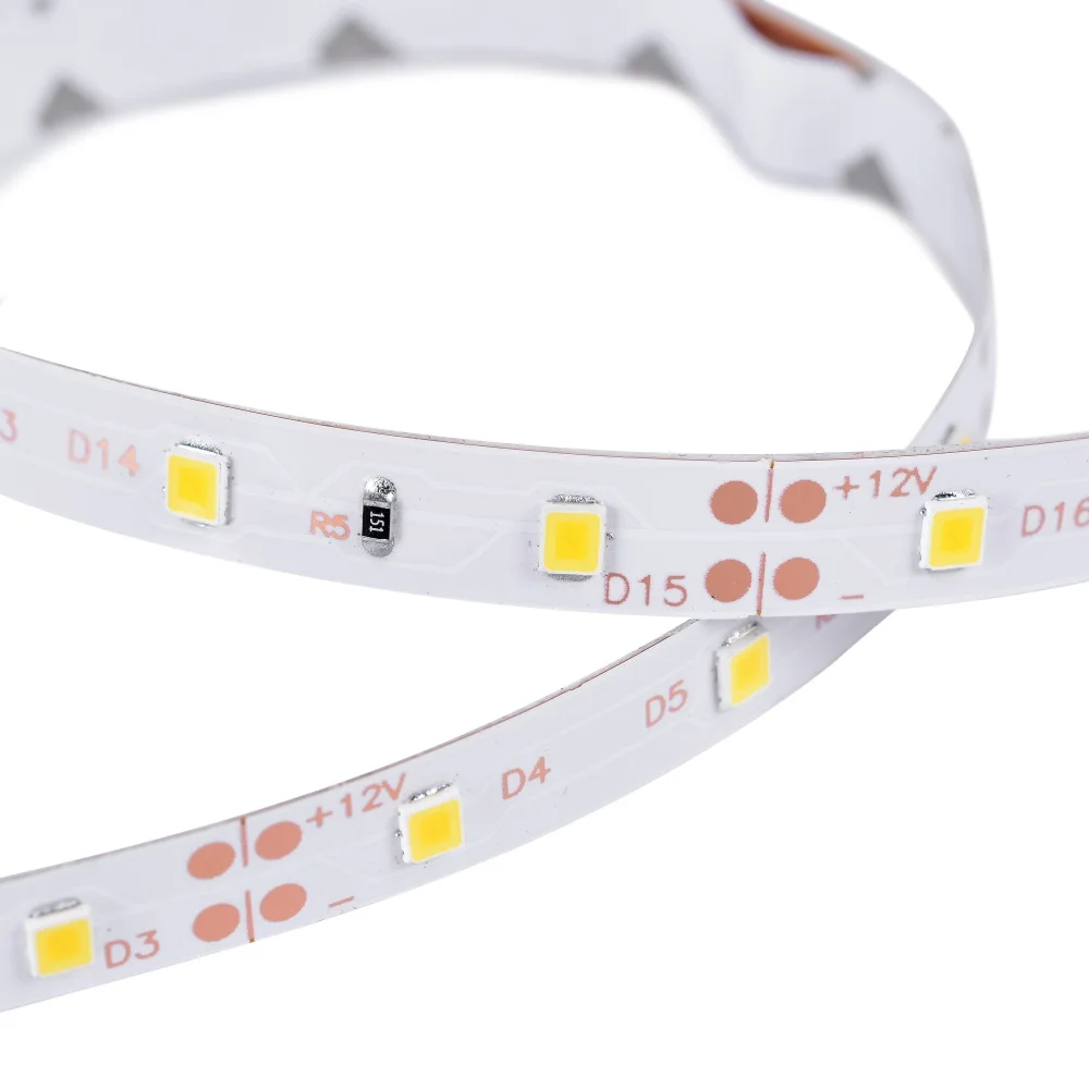 DIDIHOU 5 м 3528 SMD 300 светодиодный гибкий светильник Холодный белый ночник DC 12 В s | Лампы