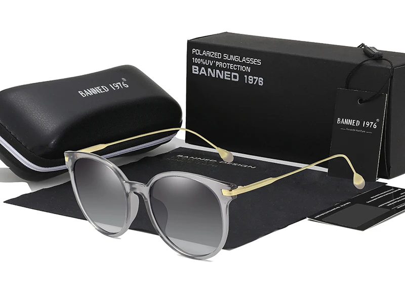 New HD Polarized Sunglasses Women's Driving Shades Female Sun Glasses For lady's Retro girl's Luxury Brand Designer Oculos
