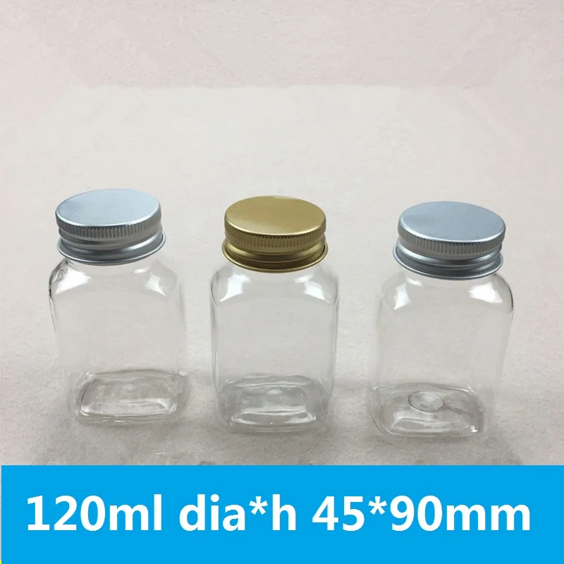 120ml bottle candy Storing Spice Herbs and Powders square Safe Plastic PET BPA free jar for coffee tea packaging Protein Powder
120ml bottle candy Storing Spice Herbs and Powders square Safe Plastic PET BPA free jar for coffee tea packaging Protein Powder