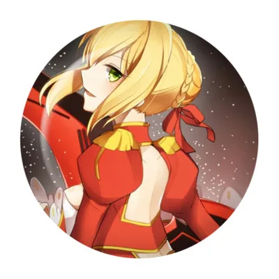58 мм Fate/stay night Saber Rider значки на рюкзак булавка брошь значок аниме | Украшения и