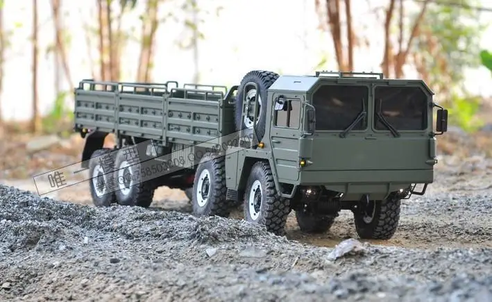 

CROSS-RC MC8 8X8 1:12 simulation model off-road military trucks KIT Version 4 steering