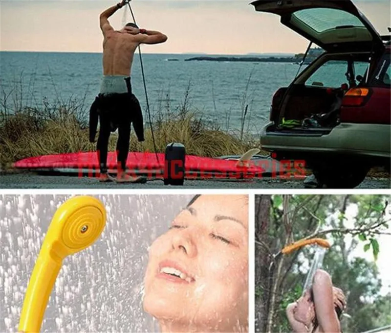 Походная автомобильная мойка 4x4 оранжевый цвет уличный душевой фургон