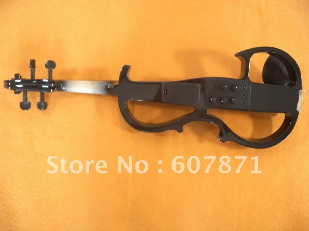 Новинка 4/4 электрическая скрипка из твердой древесины мощный звук большой разъем