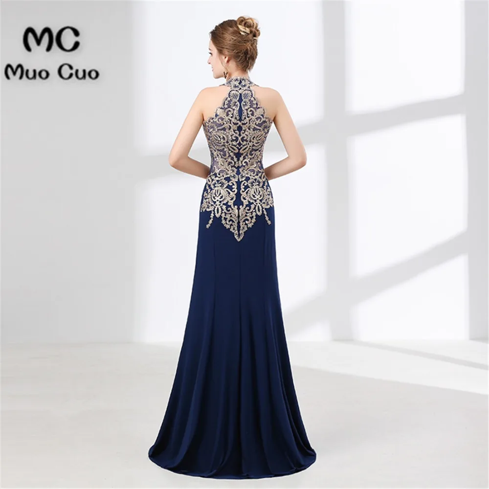 2018 Русалка Выпускные платья Длинные с кристаллами бисером разрез Vestidos de fiesta