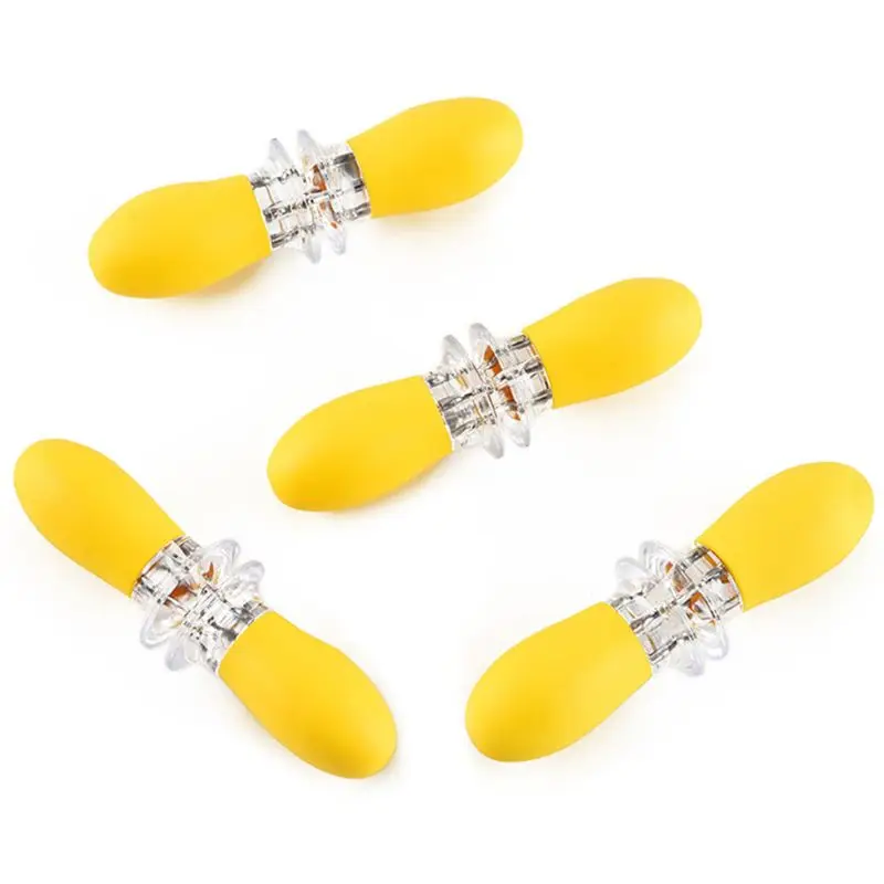 Набор из 2 блокирующих держатели для кукурузы нержавеющей стали Нескользящие