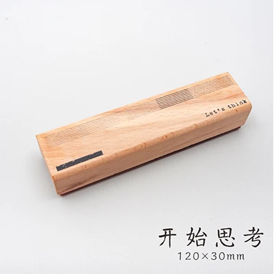 Винтажный квадратный базовый декоративный штамп DIY деревянные и резиновые штампы для скрапбукинга канцелярские товары Стандартный штамп для скрапбукинга - Цвет: 02