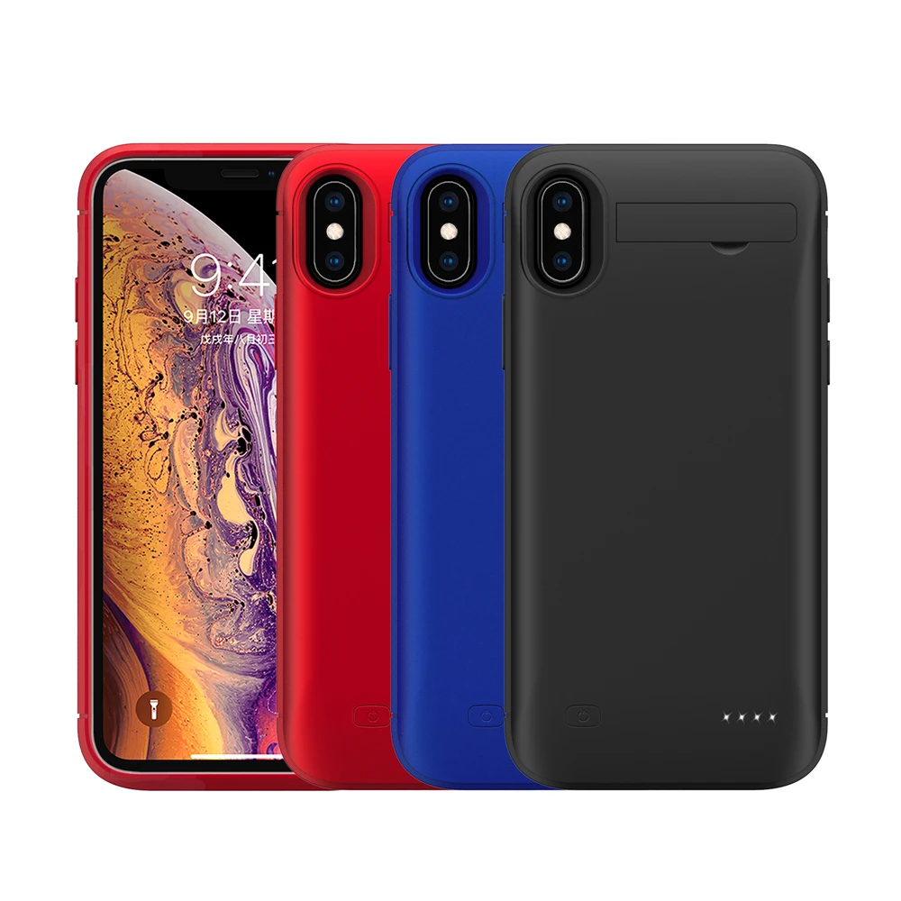 6200 мАч Расширенный телефон батарея мощность чехол для iPhone xs/xr внешний