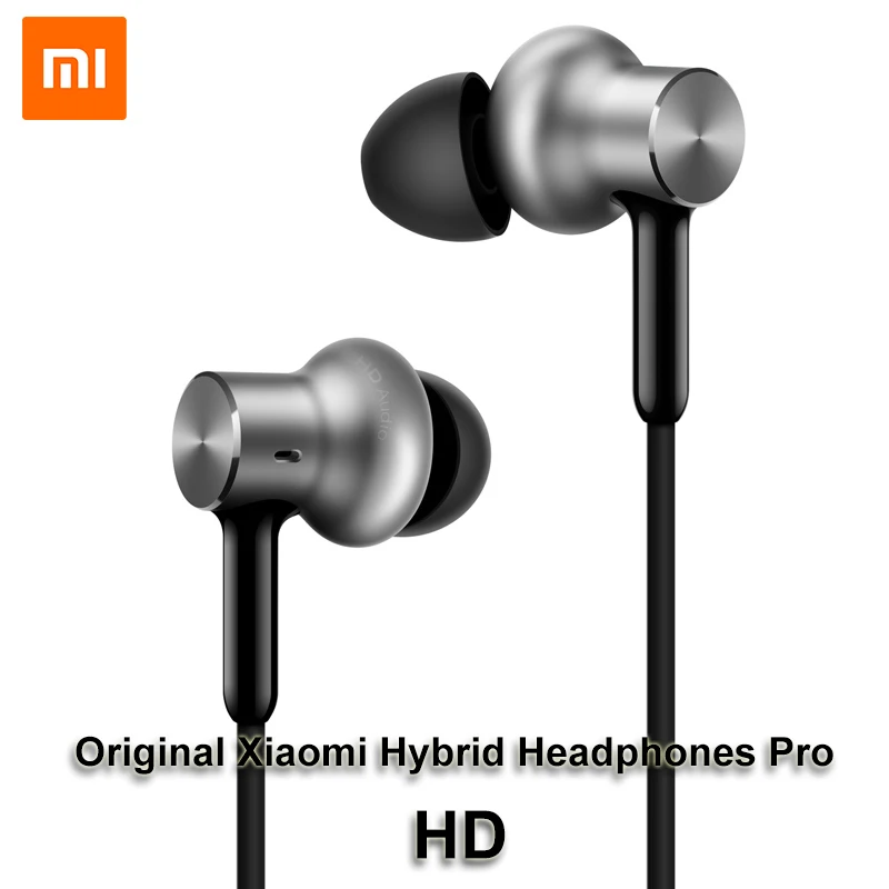 Оригинальные наушники Xiaomi Hybrid Pro HD вкладыши Mi PRO проводное управление с