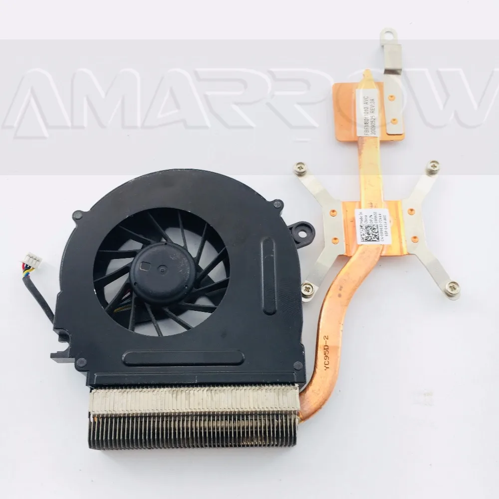 Оригинальный кулер для ноутбука бесплатная доставка процессора DELL 1555 радиатор