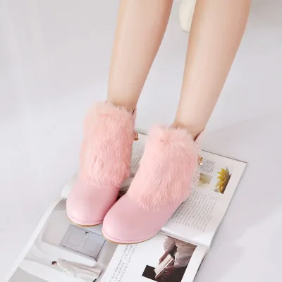 Новые однотонные сапоги для детей на осень и зиму девочек из хлопка с блестящими