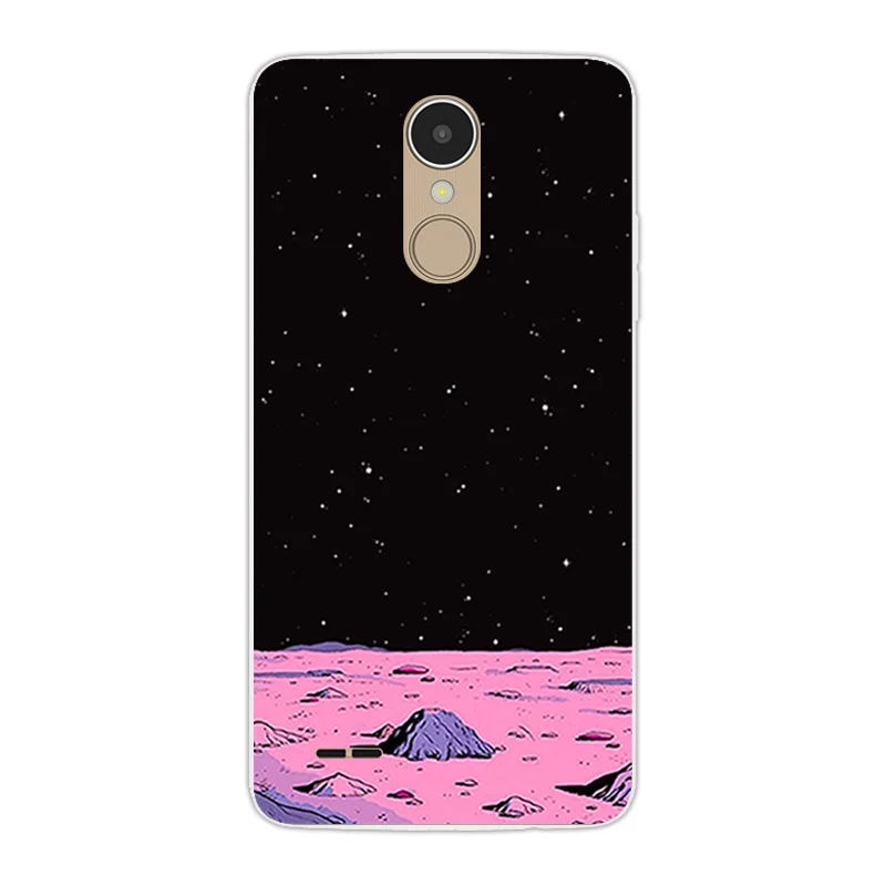 for LG K8 2017 EU Version Case Slim Silicone Transparent Soft Tpu Lg Sunrise Back Cover Fundas X240 |