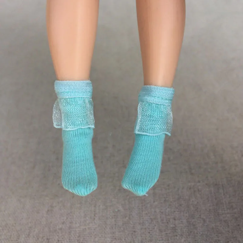 5 парт/лот кружевные короткие носки ручной работы для Blythe AZONE 1:6 кукольный носок
