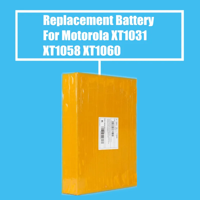 10 штук упак. 2010 мАч/2120 мАч Сменный аккумулятор для Motorola XT1031 XT1033 XT1052 XT1053 XT1055 XT1056 XT1058