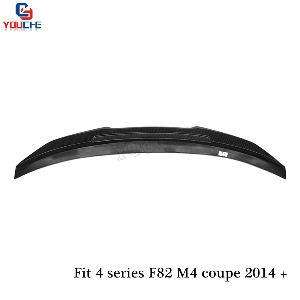 Задний спойлер F82 PSM Style из углеродного волокна крыло для BMW 4 серии M4 2 дверный купе