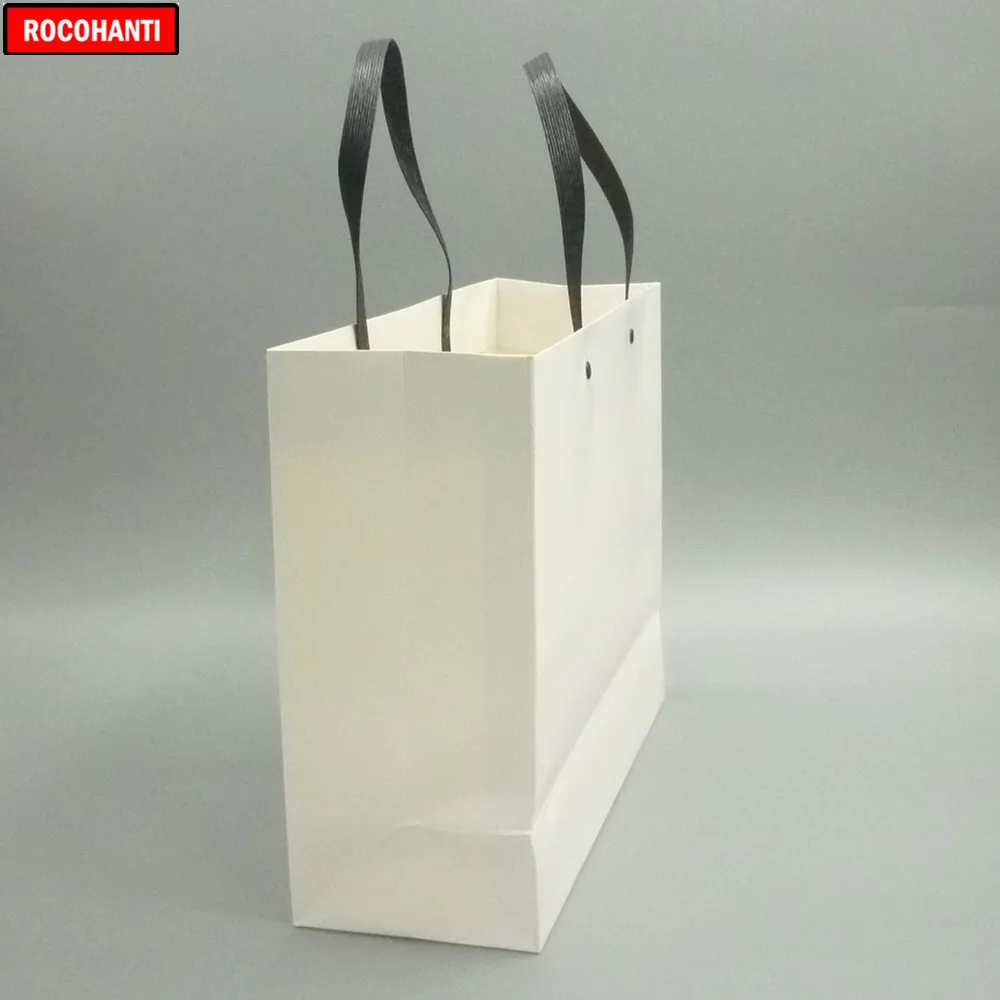 100X Пользовательские печать логотипа заклепки бумажные сумки многоразового