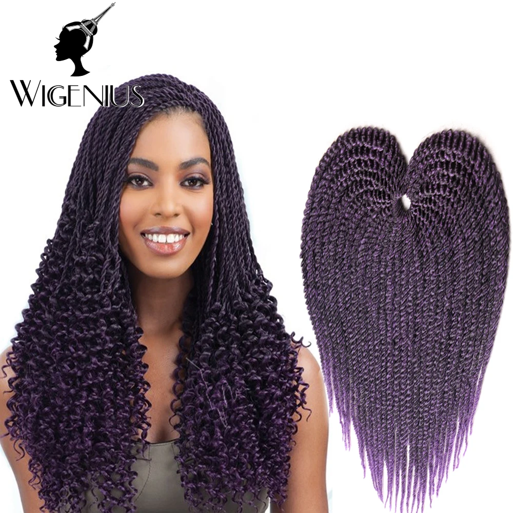 Бесплатная Доставка Крючком Косу Волосы Ломбер Моноволокно Плетение Волос 18 &quot30