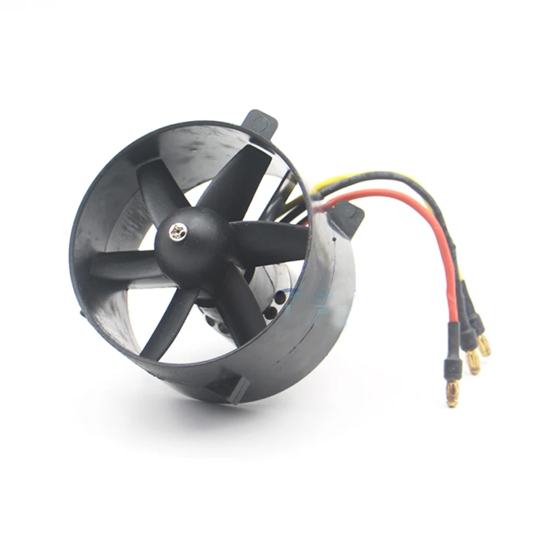 64 мм Ducted Fan EDF 60000 об/мин 3 4S 2853 48000KV набор двигателей с 6 лопастными пропеллерами