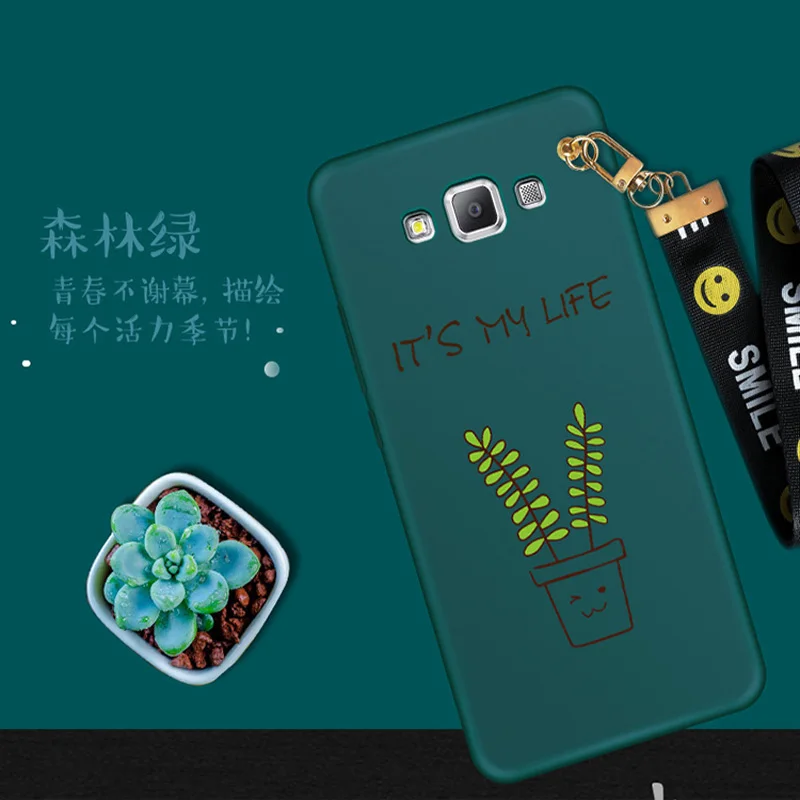 2 шт. мода мультфильм чехол для телефона samsung Galaxy A7 7 A7000 A7008 A7009 задняя крышка 7000 7009