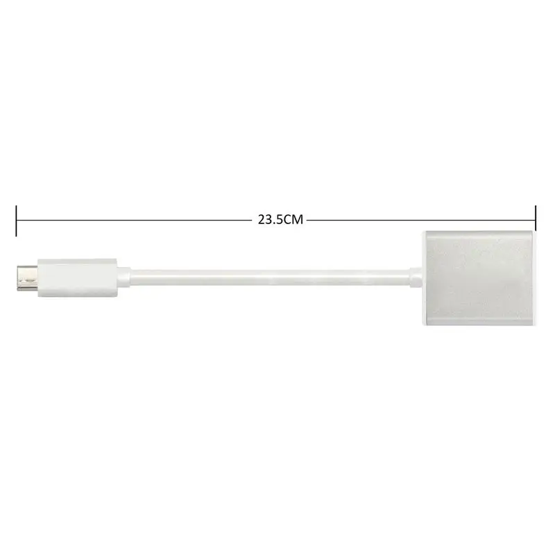 Type C USB 3 1 папа к HDMI Женский Кабель адаптер 1080P для Macbook Chrombook|usb cable female male|usb male to femaleusb