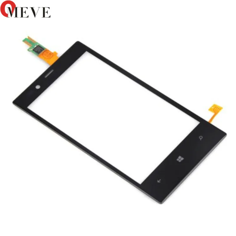 Высококачественный сенсорный экран 4 3 ''для Nokia Lumia 720 N720 Передняя стеклянная