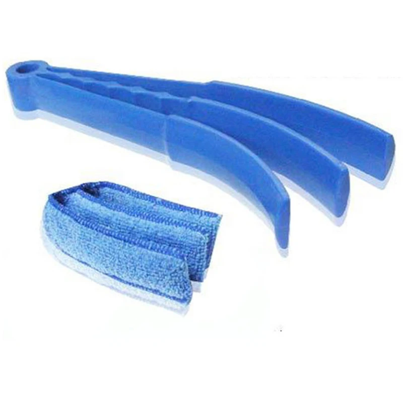 Микрофибра Съемная моющаяся щётка для чистки с зажимом Бытовая тряпка окно