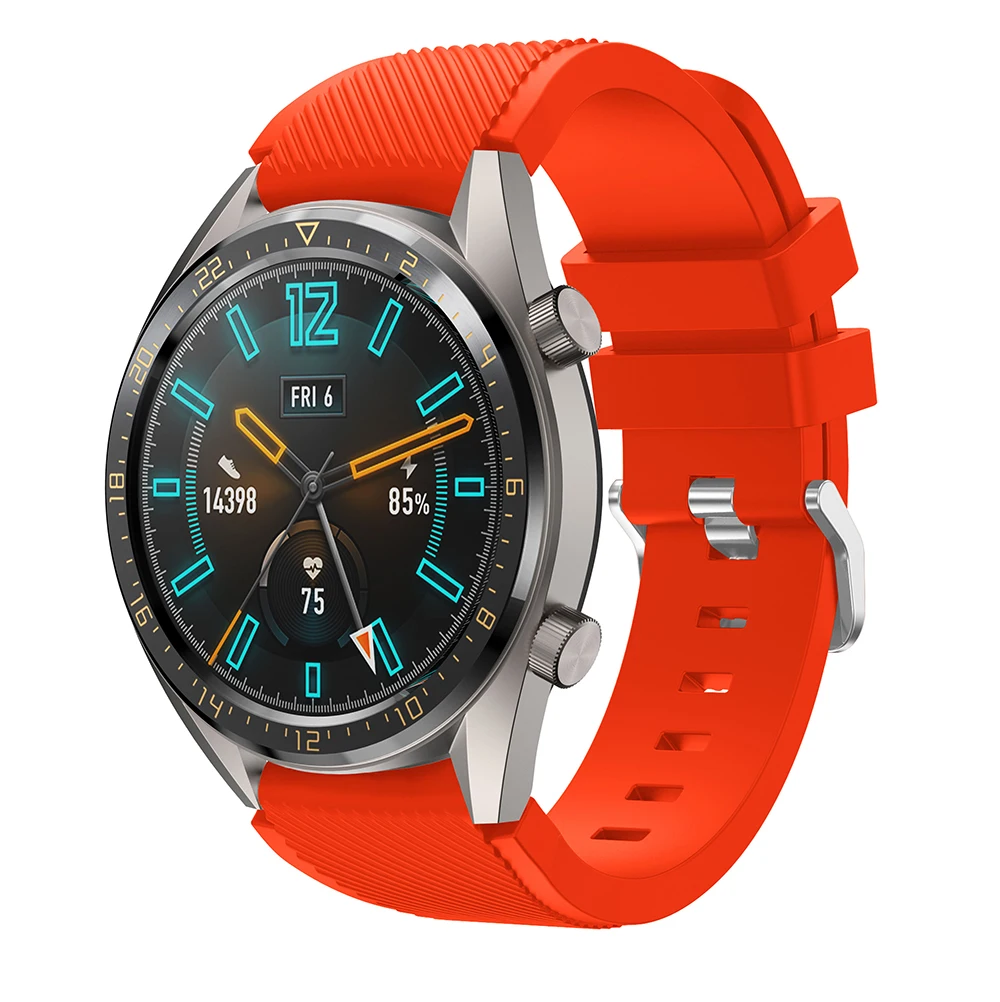Спортивный ремешок для huawei watch GT ремешок Смарт часы замена ремешок для часов браслет для huawei Часы GT браслет 46 мм аксессуары