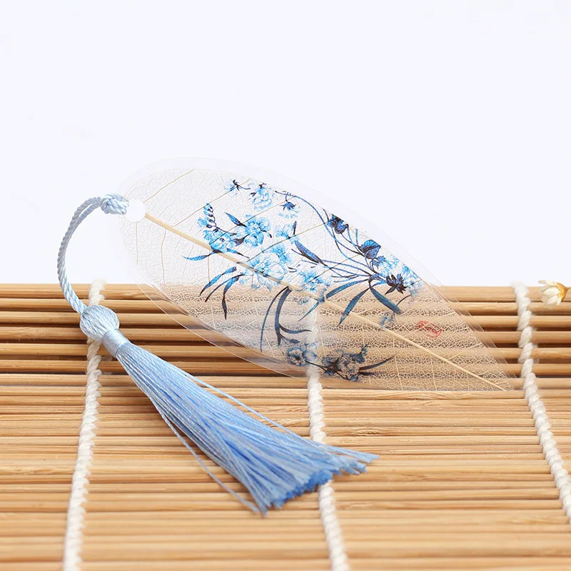 

Creative Party Gift Exquisite plant pattern Bookmark,natural Collectibles leaves vein Bookmarks Creative Stationery