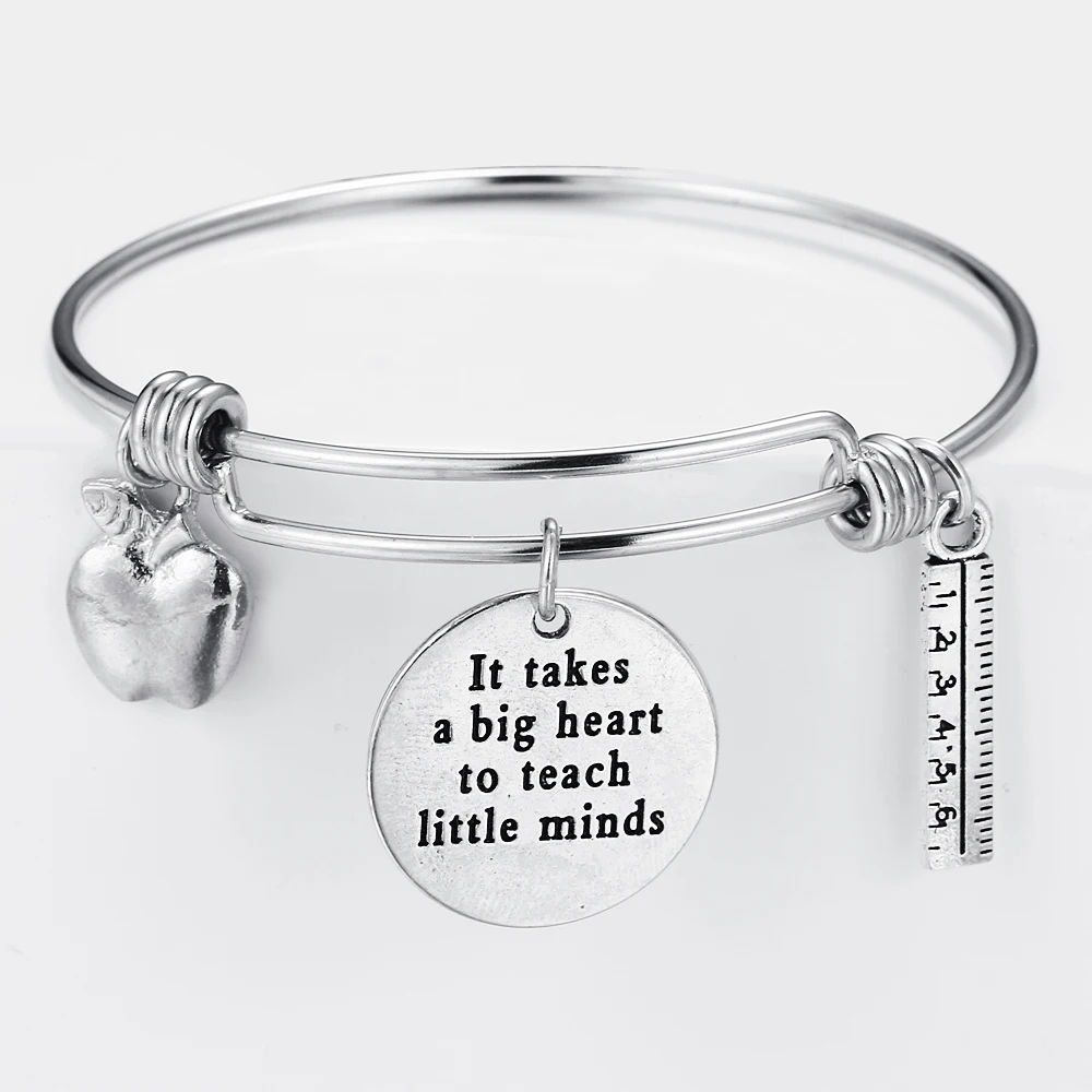 Амулет в виде сердца из яблока ABC Book браслет/ожерелье/брелок для ключей подарок