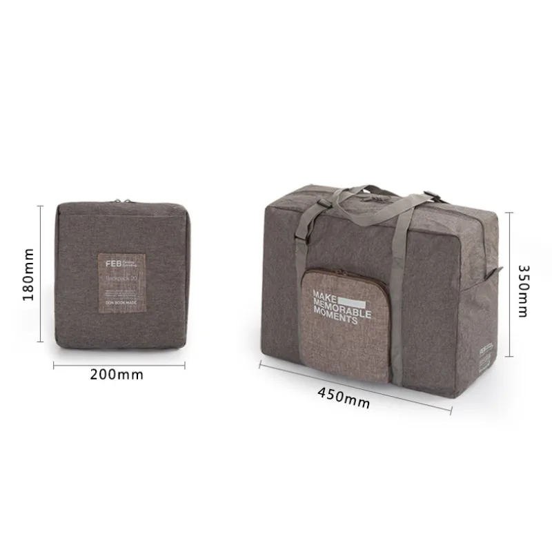 HMUNII мужские дорожные сумки для багажа женская сумка из полиэстера путешествий