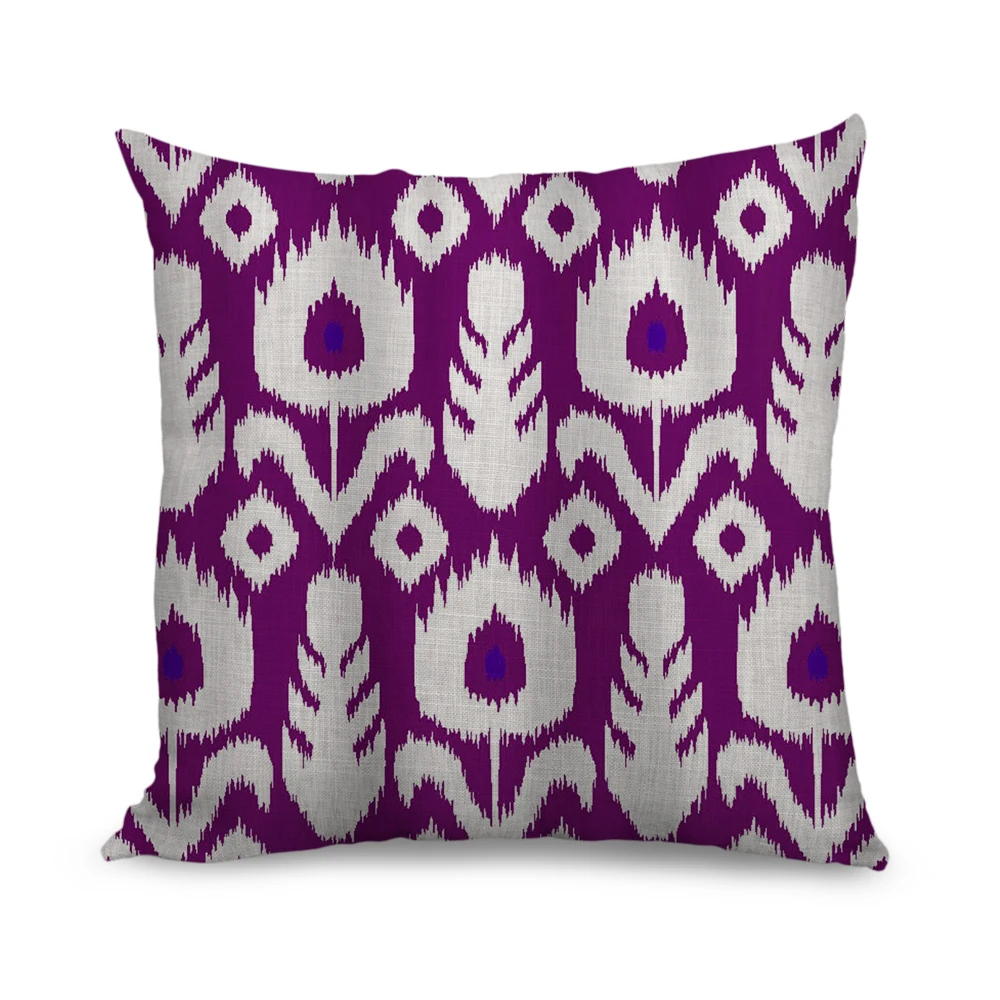 Диагональ 18x18 дюймов геометрический дизайн наволочки для диванных подушек