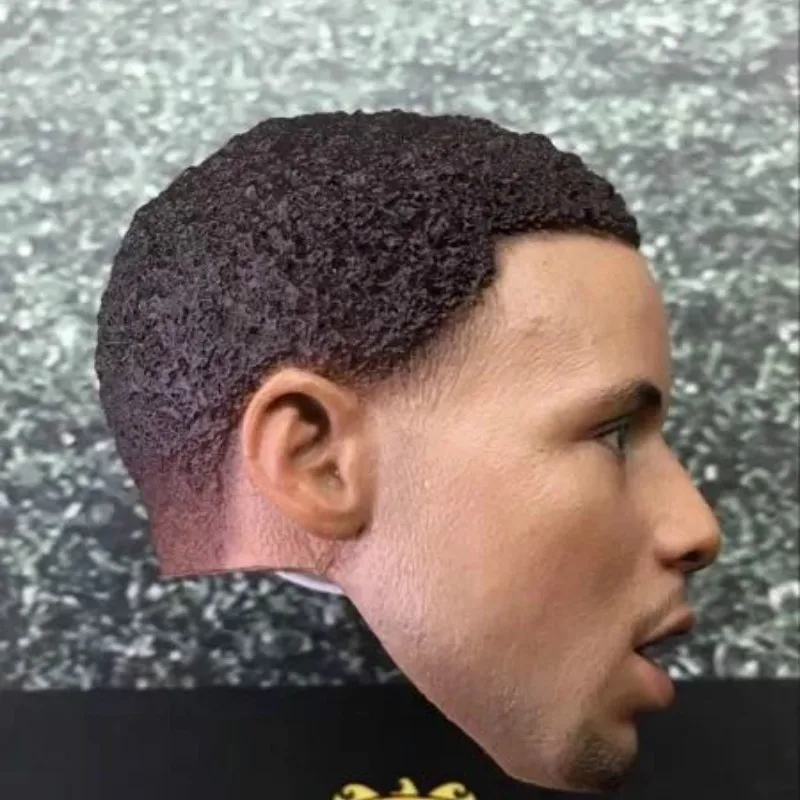 Black Men Head Sculpt Model 1:6 Scale Stephen Curry Basketball Star Carving Toys Action Figures Accessories | Игрушки и хобби