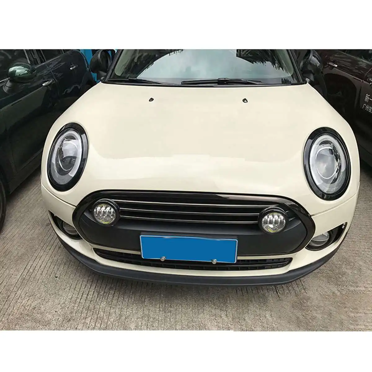 4 шт., автомобильные фары, задние фары, обода, накладные кольца для Mini Cooper One JCW F55 F56, аксессуары для стайлинга автомобилей