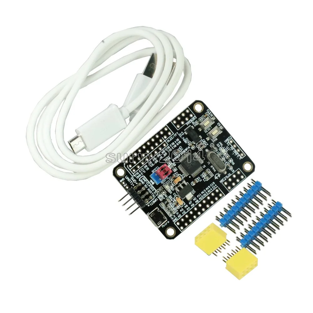 Плата разработки мини системы STM32F103C8T6 ARM основная плата STM32 DC 5 В Wi Fi ESP8266/NRF24L01/WS1053