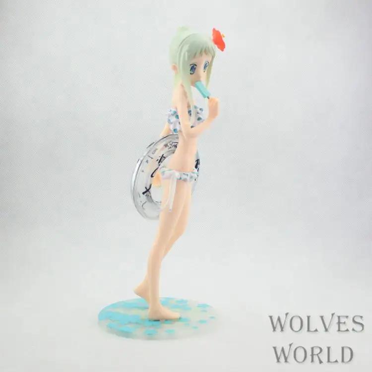 Аниме Anohana фигурка Honma menmenma модель купальника decoraton ПВХ Коллекция Статуэтка Куклы