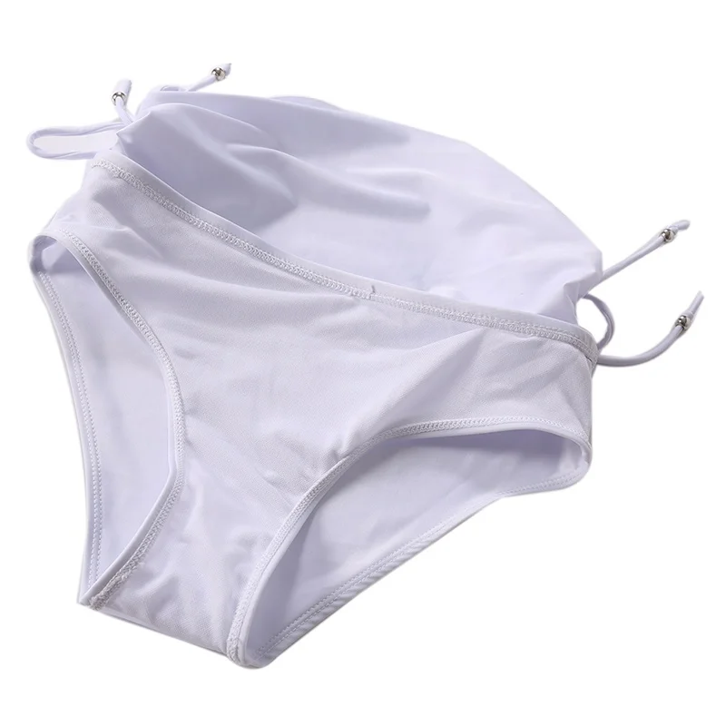 Плавание Мужские Шорты для купания Для женщин анти-свет бисером drawstring дамы пляжная юбка Купальники для малышек 3 цвета