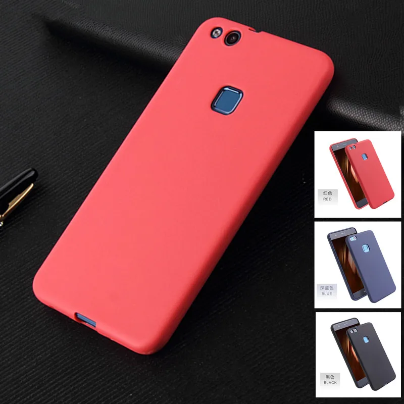 Роскошные матовые Мягкие силиконовые чехлы для Xiaomi P10 Lite P9 чехол ультра-тонкий
