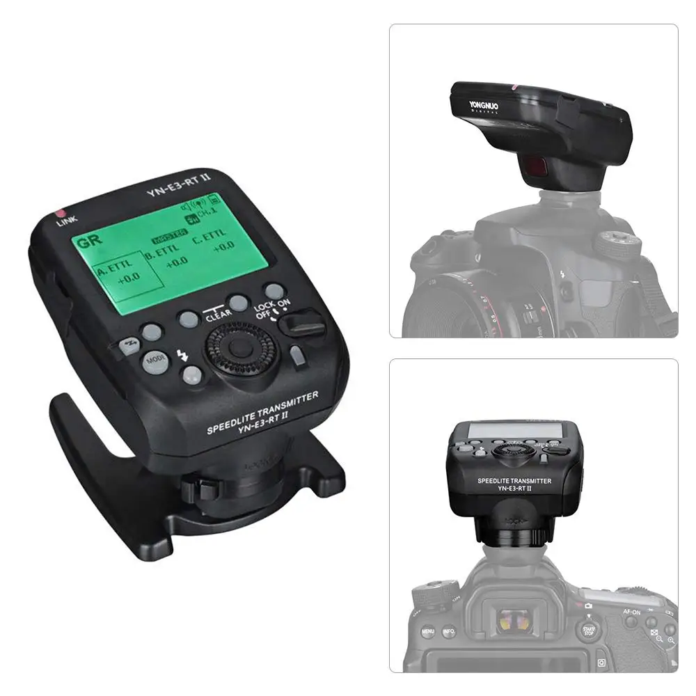 YONGNUO YN600EX-RT II Master HSS Вспышка Speedlite+ YN-E3-RT II Speedlite передатчик для камеры Canon 5D3 5D2 7D 6D 70D 60D 650D