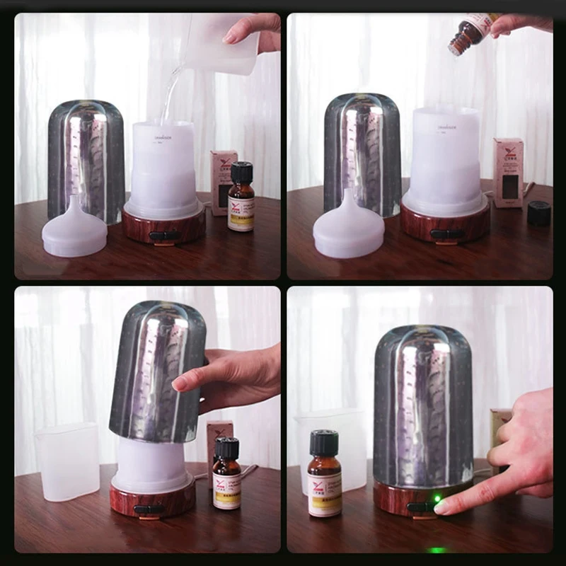100 мл диффузор эфирного масла для ароматерапии Электрический нагревательный